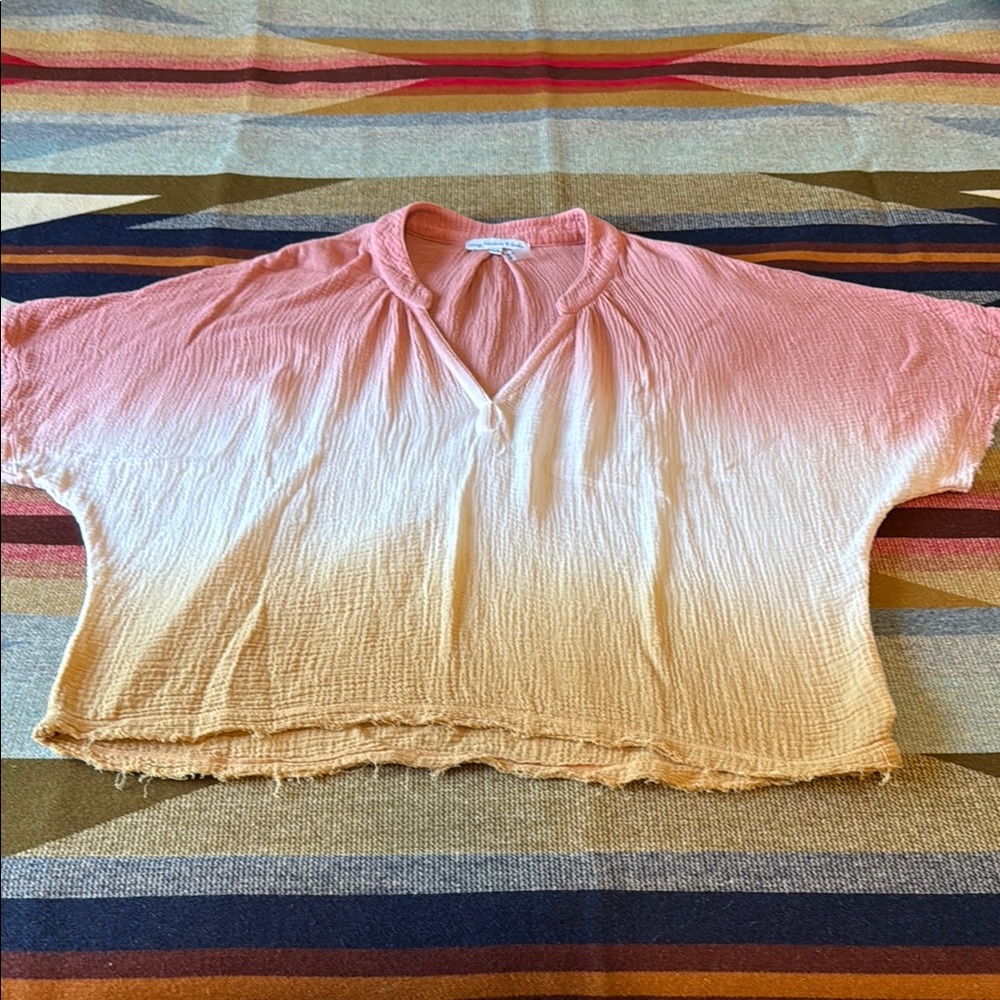 Young Fabulous & Broke Cotton Gauze Top